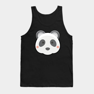 Panda T-shirt Tank Top